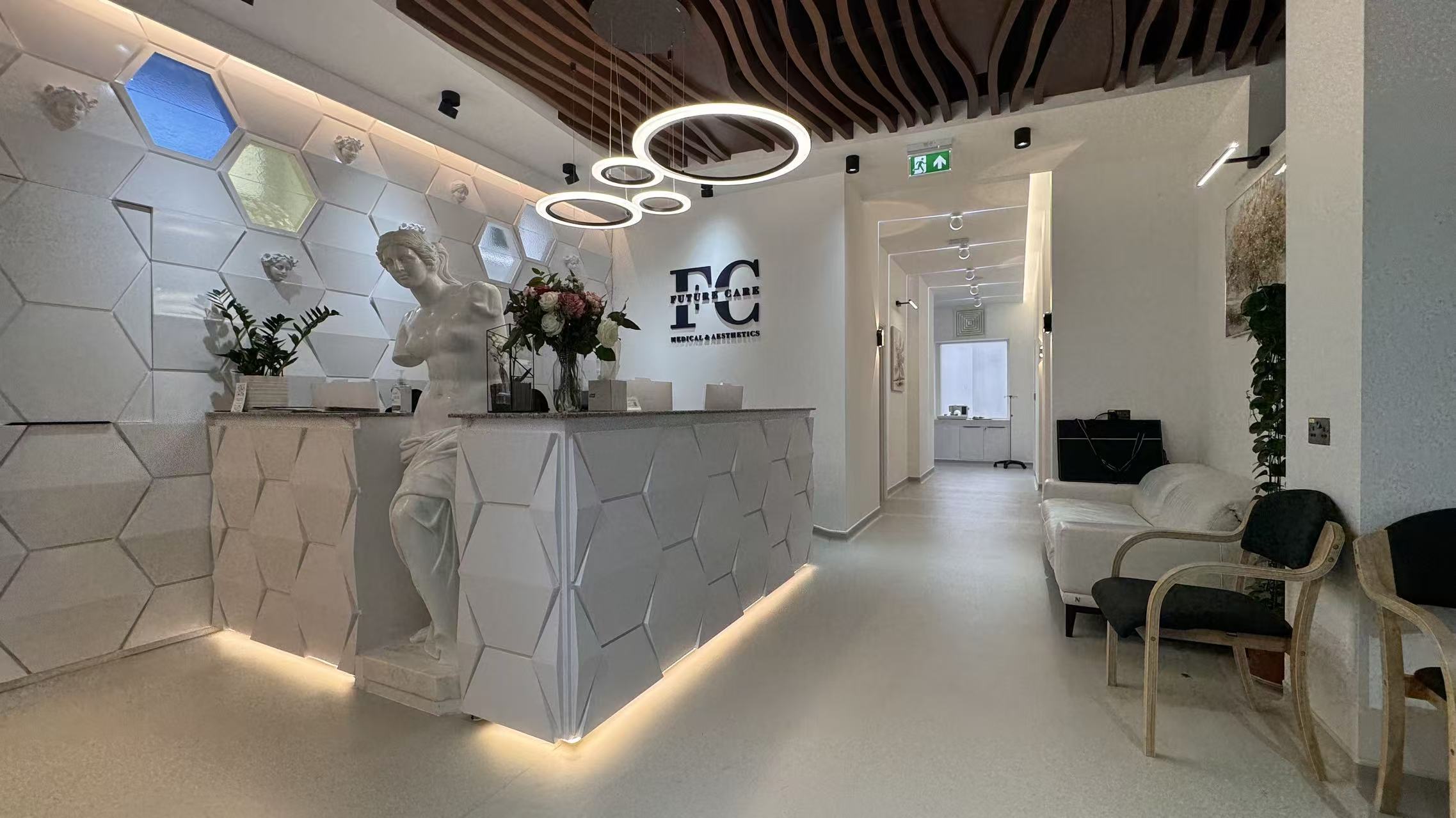 Interior of future care medical