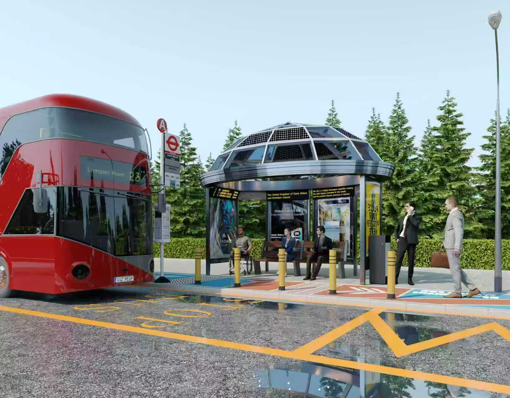 Future Mobility Starts at the Bus Stop