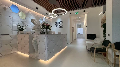 Interior of future care medical